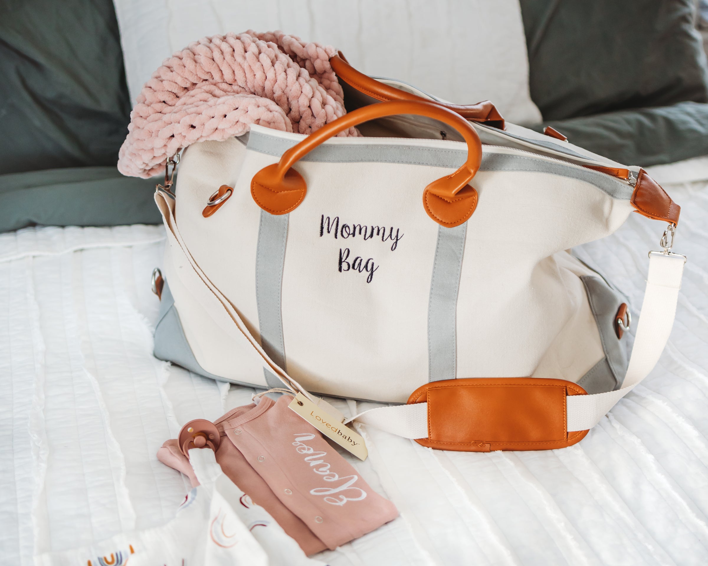 Personalised Monogrammed weekender bag – BespokeGems