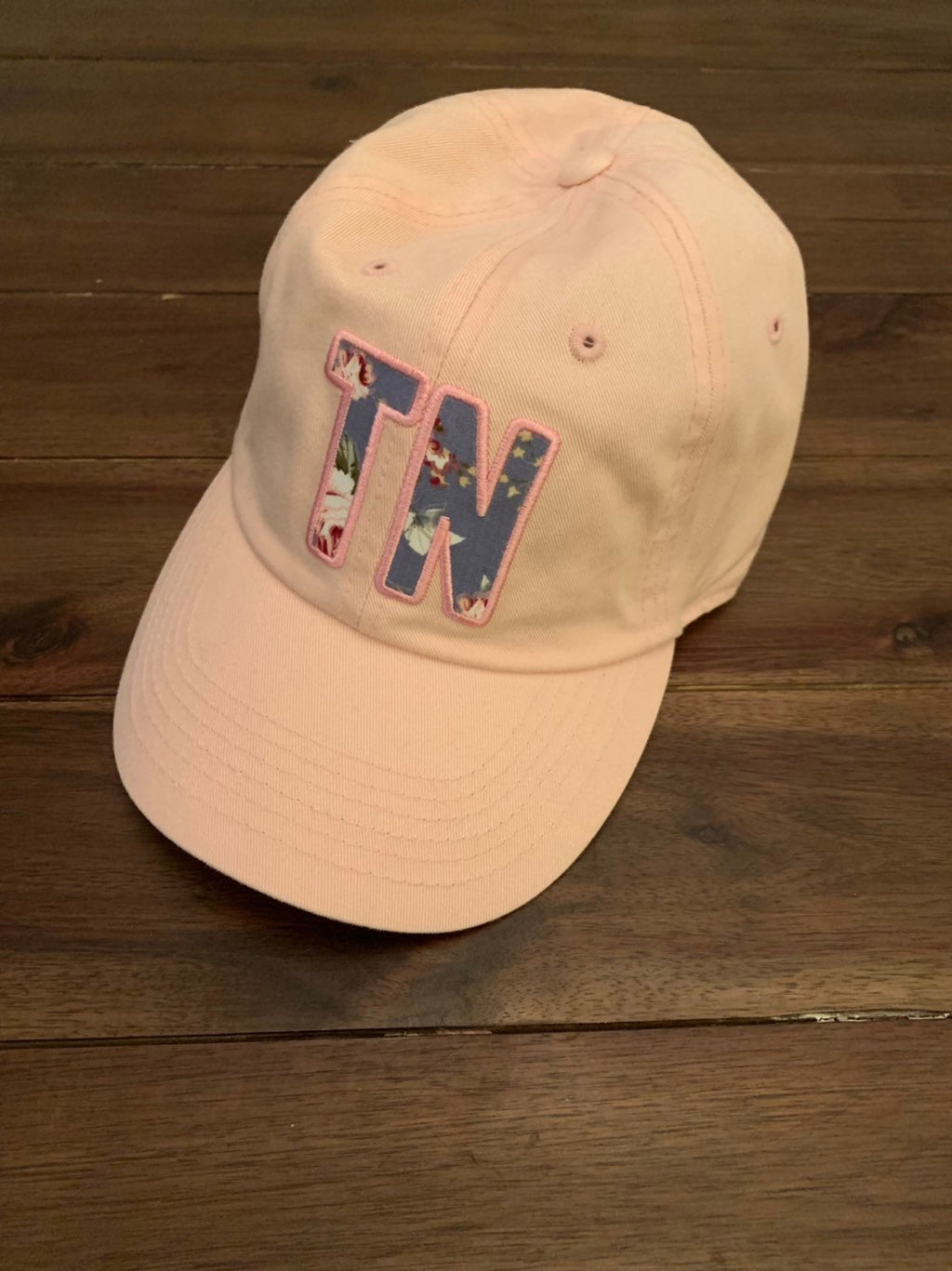 Pink Floral Tennessee Hat | Floral Tennessee Baseball Cap | Tennessee Gift | Birthday Gift