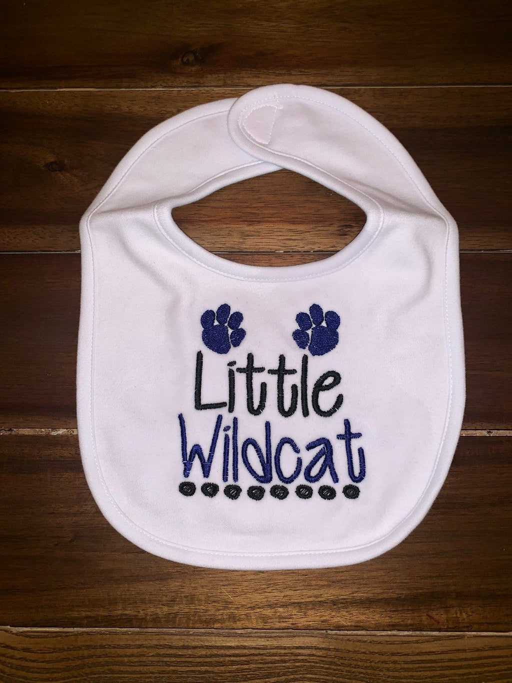 Little Wildcat Bib | Kentucky Wildcat Baby Bib  | UK Wildcat Baby Gift For Boy