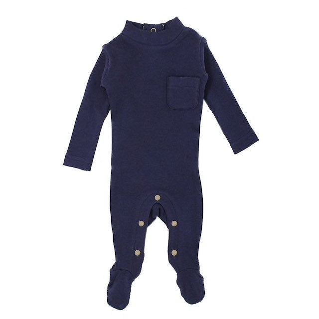 Baby Organic Mock-Neck Jumpsuit Bodysuit Onesie | Lovedbaby