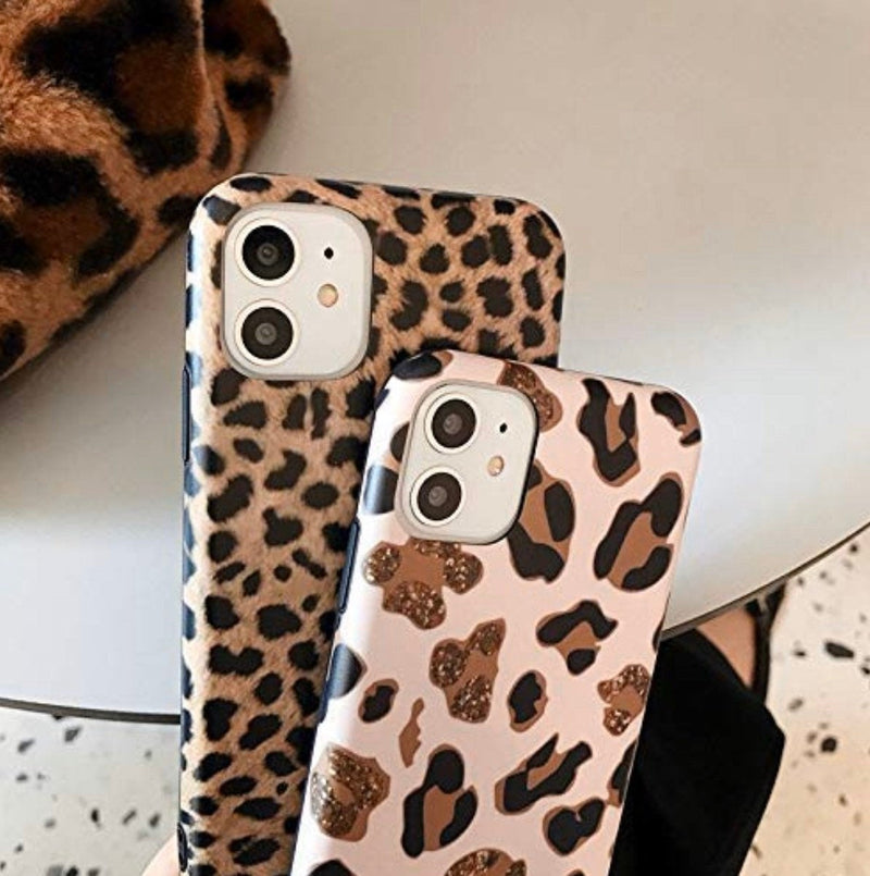 Monogrammed Leopard iPhone Case and Lanyard I Monogrammed Gold Foil Cheetah Phone Case I  Personalized Leopard Cheetah Gold iPhone X 11 Max