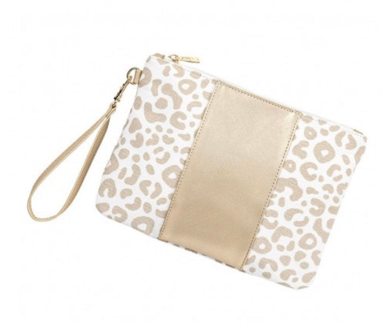Monogrammed Leopard Wristlet Bag | Monogrammed Cheetah Bag | Personalized Gift | Monogrammed Clutch