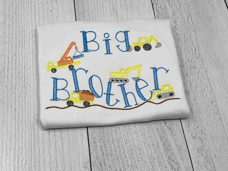 Big Brother Construction Embroidered Shirt